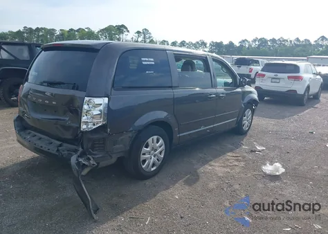 2017 Dodge Grand Caravan Se из США, поврежденный, VIN 2C4RDGBG6HR641122